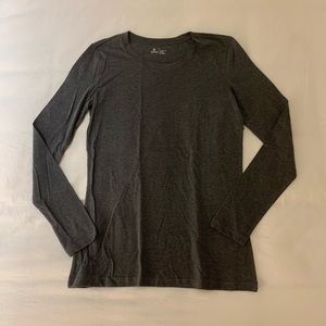 susina grey long sleeve top